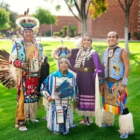 Native American dancers visit campus