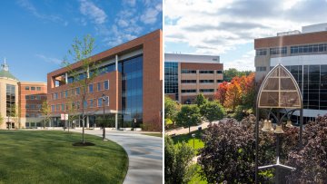 Composite photo of Benedictine and Midwestern Universities