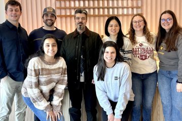 Students pose for picture