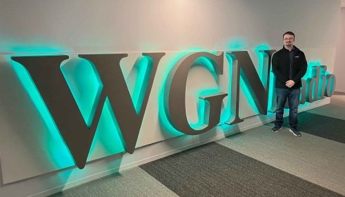 Roman Somogy at WGN studio.
