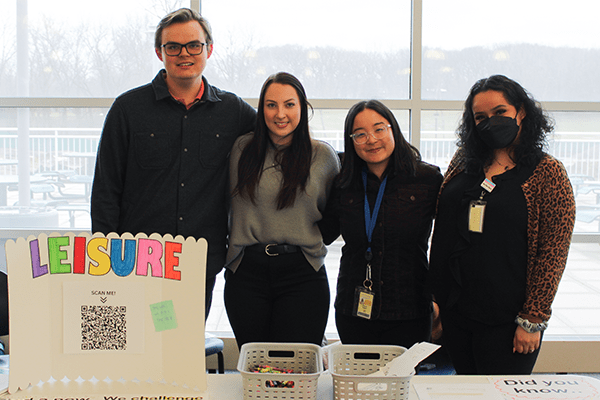 OT students show their leisure poster project