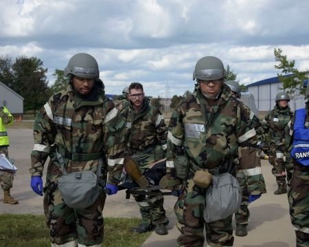 Group of Air Force personnel