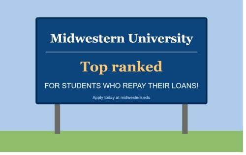 Graphic stating loan repayment rank